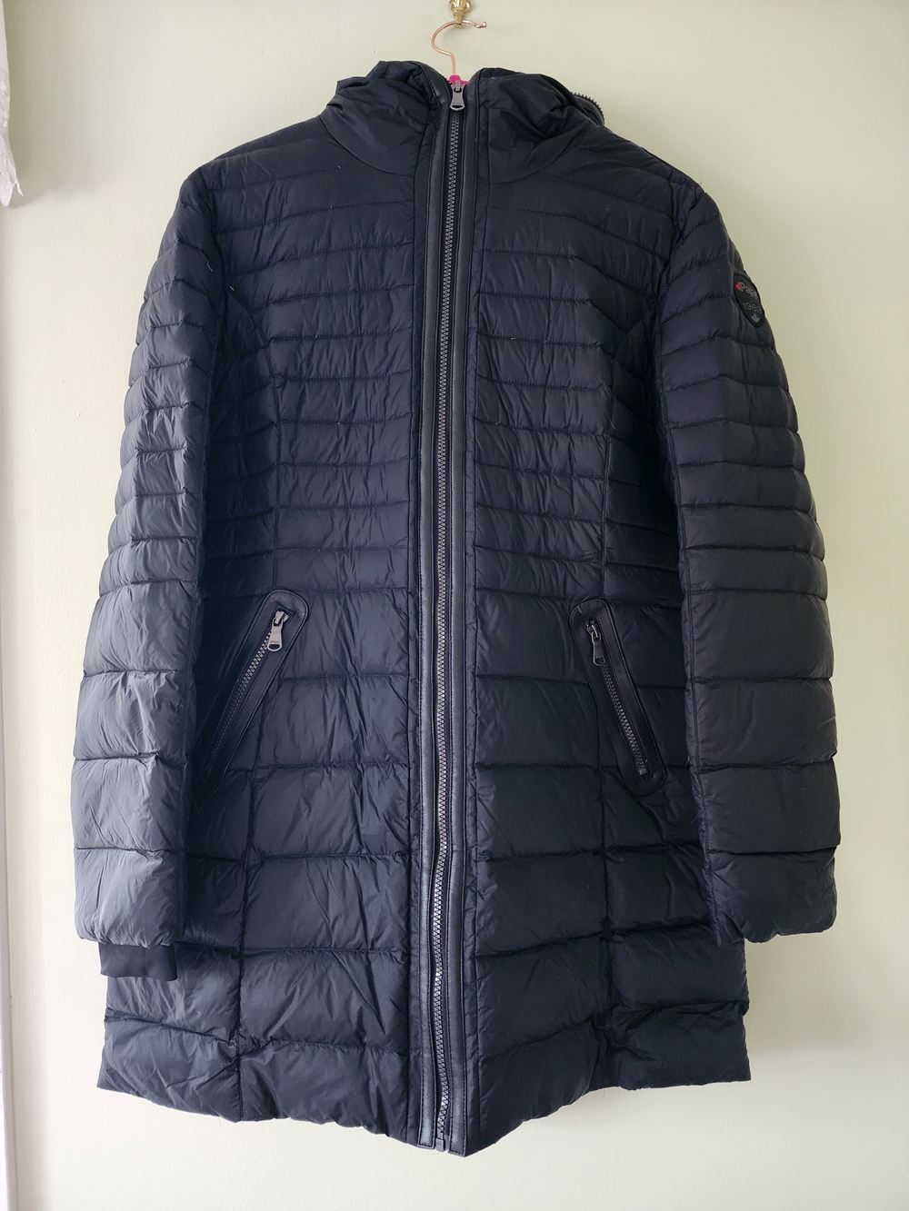 Pajar Women's Black Quilted Insulated Puffer Coat with Hood